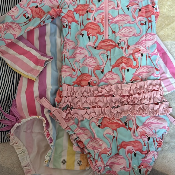 3 like new ruffle butts swimsuits! No flaws. Super cute! - Picture 2 of 3